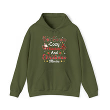 Load image into Gallery viewer, Hot Cocoa & Cozy Blankets Hooded Sweatshirt