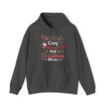 Load image into Gallery viewer, Hot Cocoa & Cozy Blankets Hooded Sweatshirt