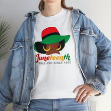 Load image into Gallery viewer, Juneteenth Sun Hat Tee