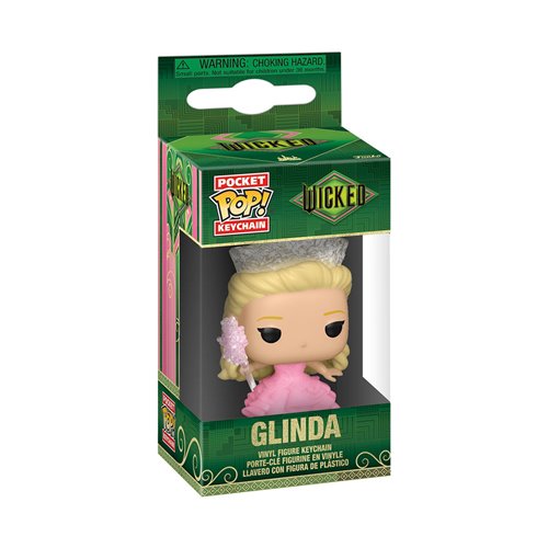 Wicked Part 1 Glinda in Bubble Gown Funko Pocket Pop! Key Chain official alternate product view