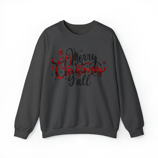 Merry Christmas Y'all Sweatshirt