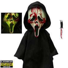 Load image into Gallery viewer, LDD Present Ghost Face Bloody Glow-in-the-Dark Edition 10-Inch Doll - Entertainment Earth Exclusive