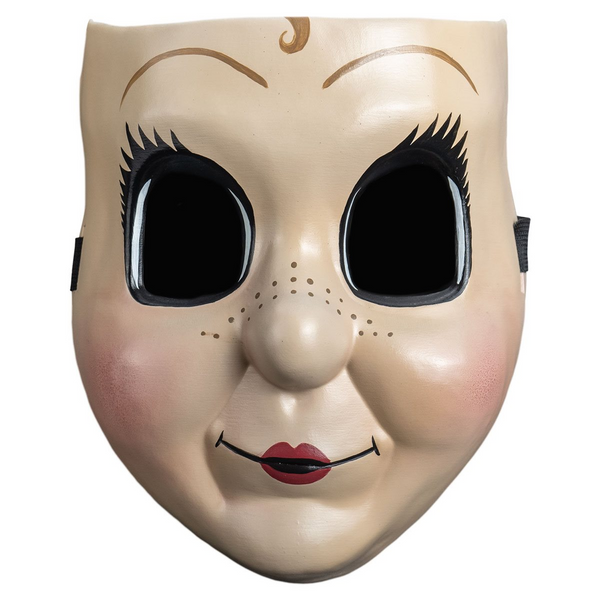 The Strangers: Chapter 1 Dollface Injection Mask - Front view of the screen-accurate replica mask