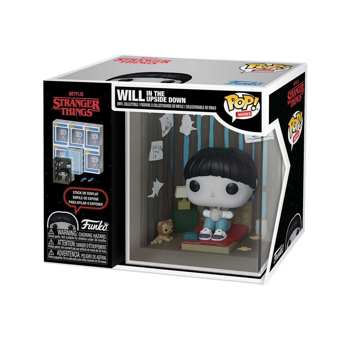 Stranger Things Will In The Upside Down Funko Pop! Nook Figure official alternate product view