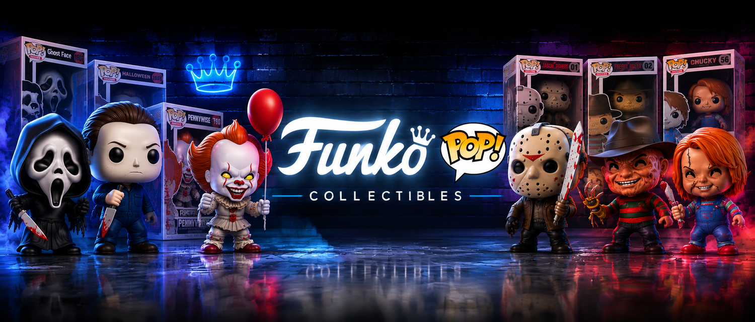 Funko Pop! horror collection banner — The Cove