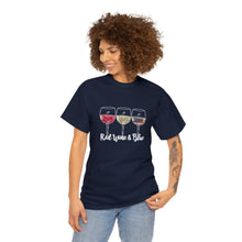 Load image into Gallery viewer, Red Wine &amp; Blue Tee
