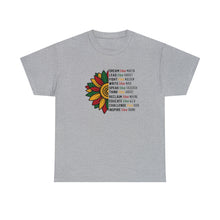 Load image into Gallery viewer, Juneteenth Sunflower Tee
