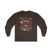 Load image into Gallery viewer, Hot Cocoa &amp; Blankets Long Sleeve Tee
