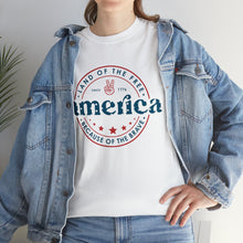 Load image into Gallery viewer, America Land of the Free Tee
