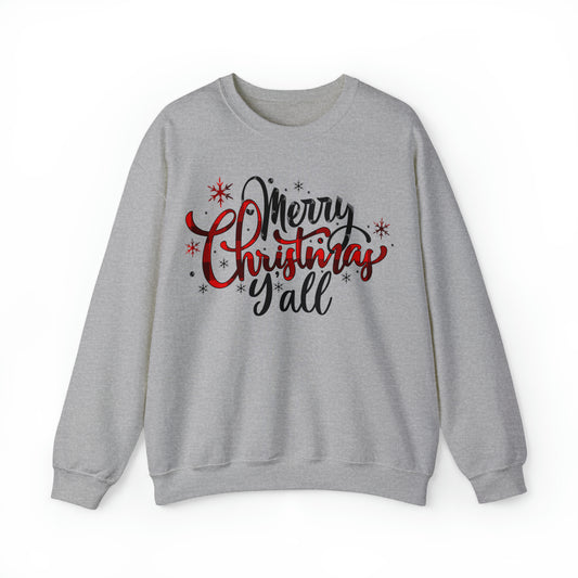 Merry Christmas Y'all Sweatshirt
