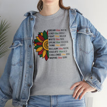 Load image into Gallery viewer, Juneteenth Sunflower Tee
