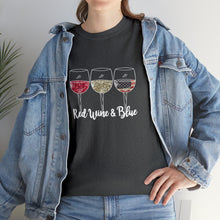 Load image into Gallery viewer, Red Wine &amp; Blue Tee
