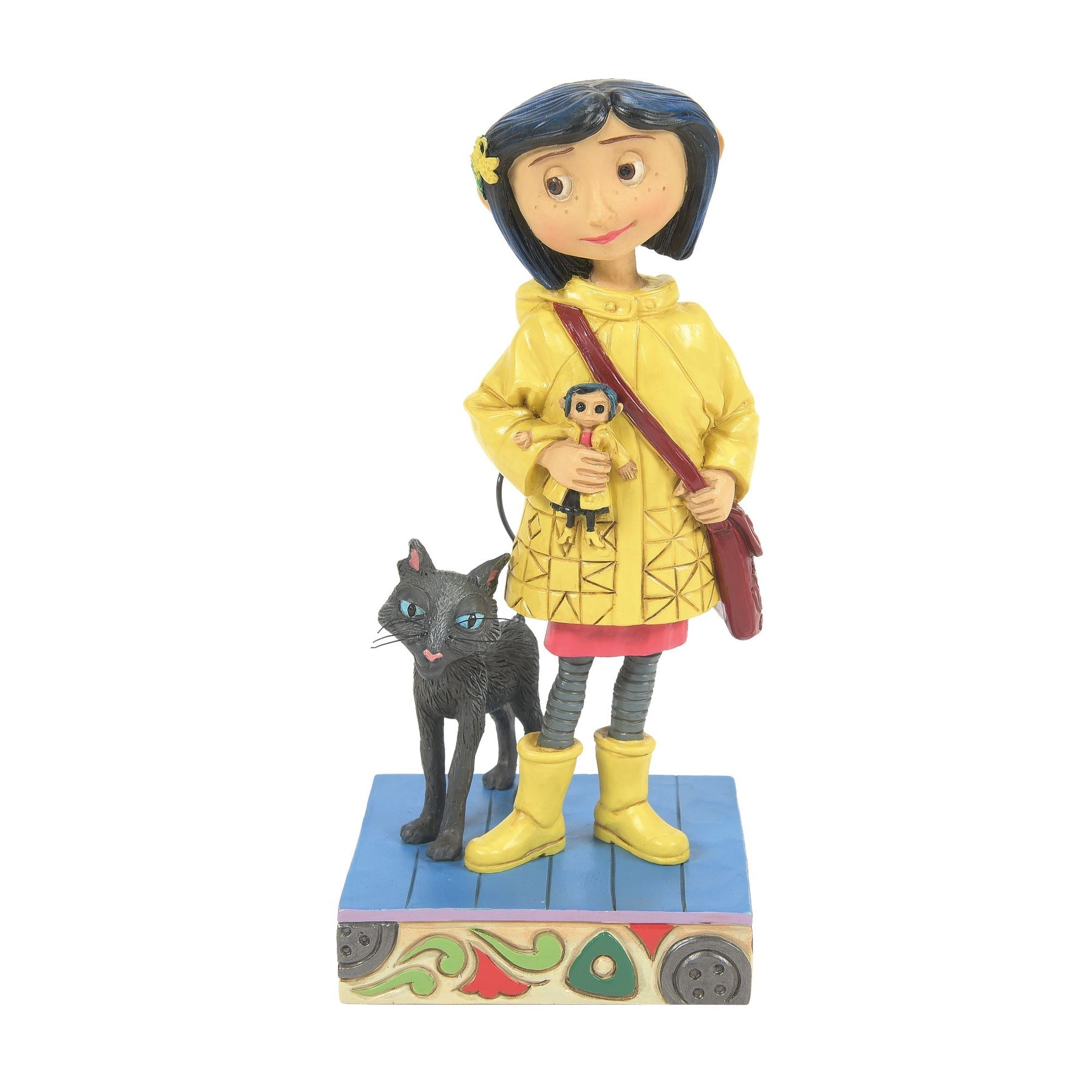 Coraline in Yellow Raincoat by Jim Shore Statue official product gallery view 6
