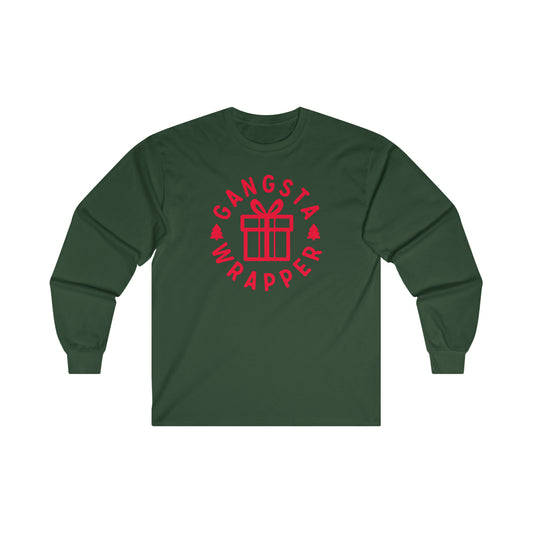 Gangsta Wrapper Long Sleeve Tee