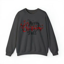 Load image into Gallery viewer, Merry Christmas Y&#39;all Sweatshirt
