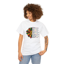 Load image into Gallery viewer, Juneteenth Sunflower Tee
