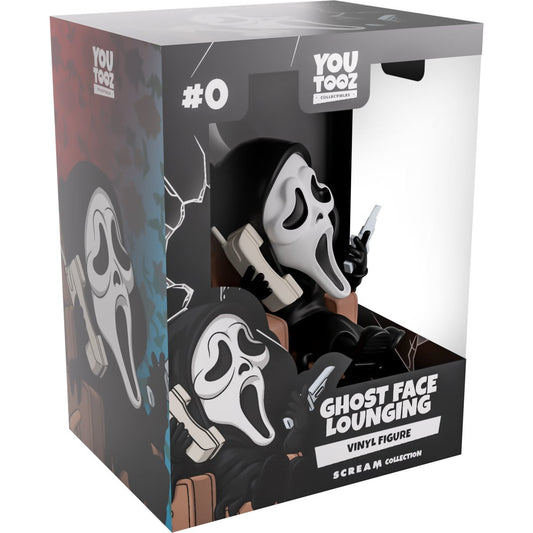 Scream Collection Ghost Face Lounging Vinyl Figure #0 official product gallery view 6