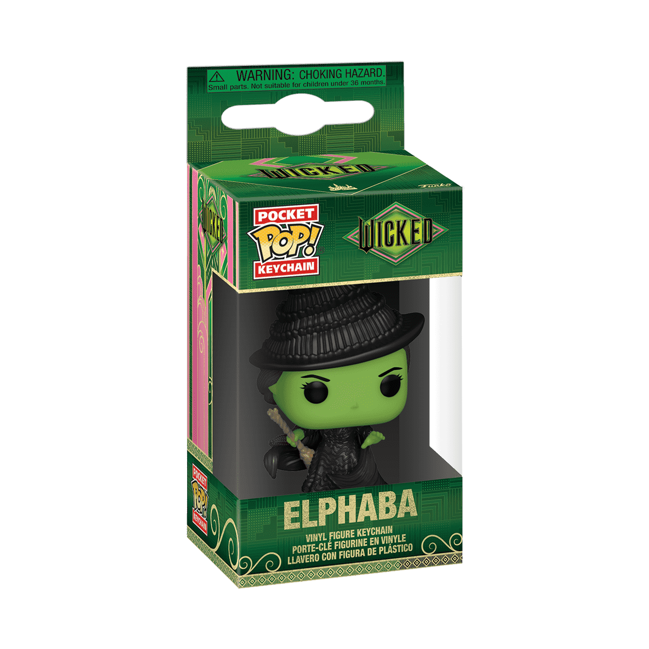 Wicked Elphaba Funko Pocket Pop! Key Chain official alternate product view