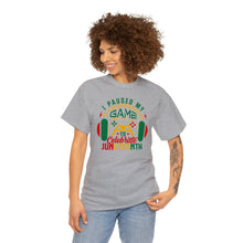 Load image into Gallery viewer, Juneteenth I Paused My Game Tee
