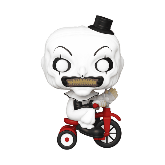 Terrifier Art the Clown with Bike Funko Pop! Vinyl Figure #1591 primary product image
