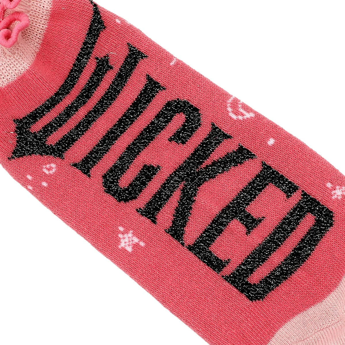 Wicked Elphaba and Glinda Silhouette Scalloped Cuff Ankle Sock 5-Pack