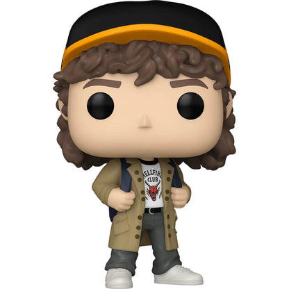 Stranger Things Season 5 Dustin Henderson Funko Pop! Vinyl Figure #1781 shown out of the box from the front