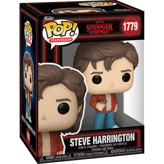 Stranger Things Season 5 Steve Harrington Funko Pop! Vinyl Figure #1779 official alternate product view