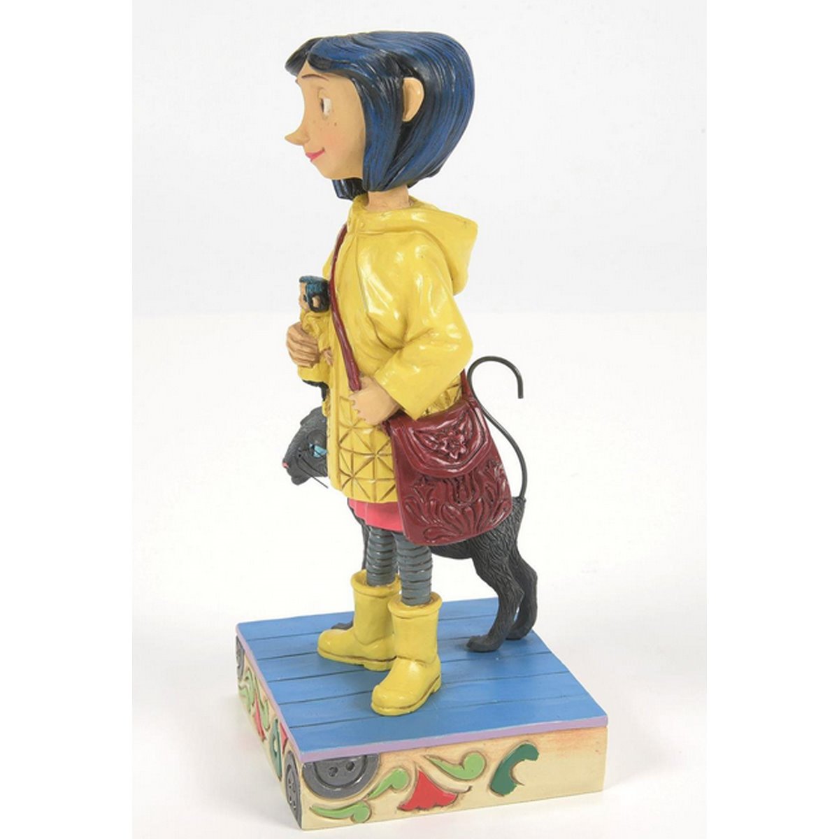 Coraline in Yellow Raincoat by Jim Shore Statue official product gallery view 4
