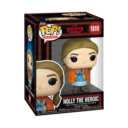 Stranger Things Season 5 Holly the Heroic Wave 2 Funko Pop! Vinyl Figure #1810 official alternate product view