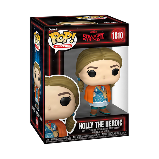 Stranger Things Season 5 Holly the Heroic Wave 2 Funko Pop! Vinyl Figure #1810 official alternate product view