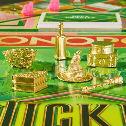 Wicked Edition Monopoly board game by Mattel