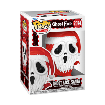 Ghost Face Santa Horror Holiday Funko Pop! Vinyl Figure #2074 official alternate product view