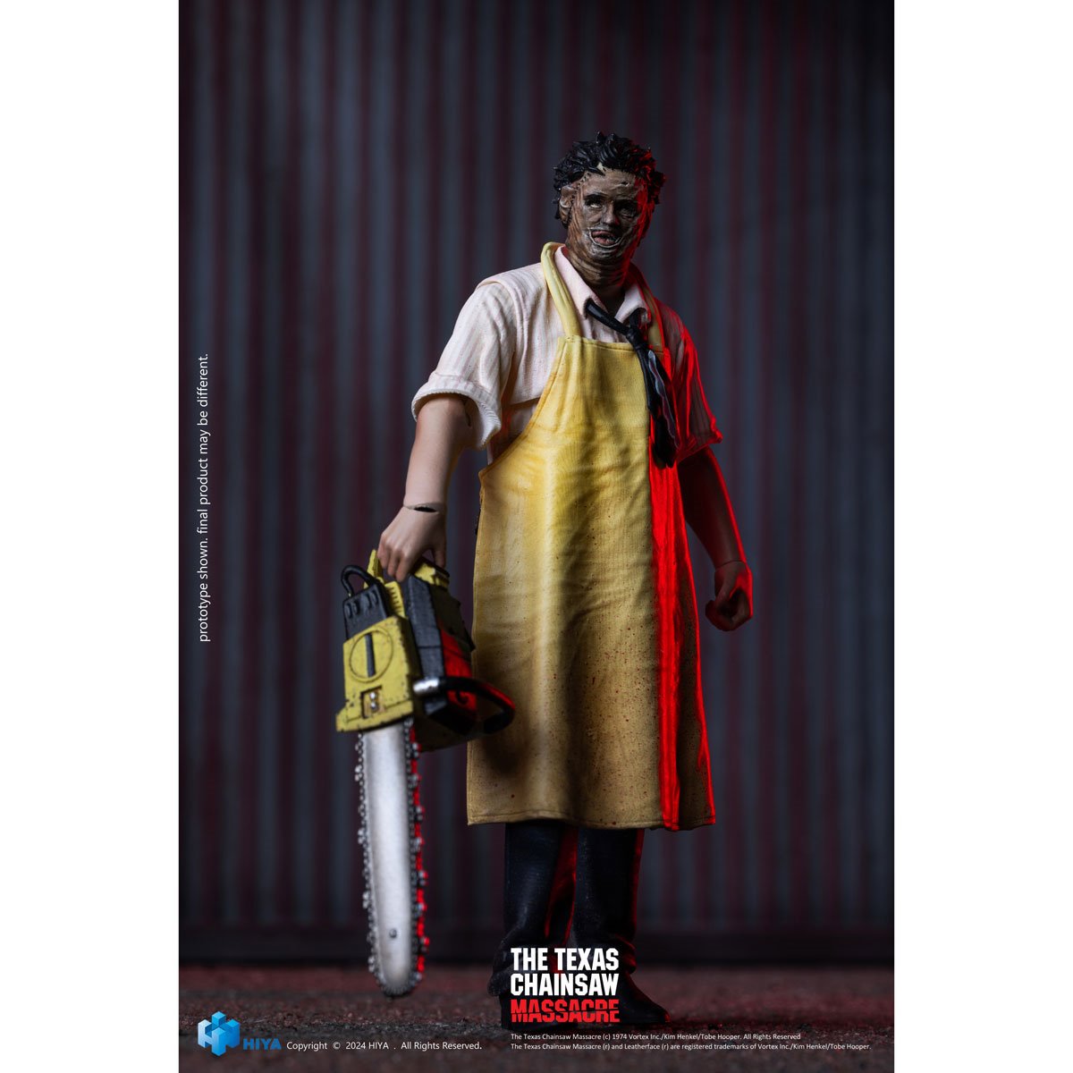 Texas Chainsaw Massacre 1974 Leatherface Mask Standard Ver. Exquisite Mini 1:18 Scale Action Figure official product gallery view 11