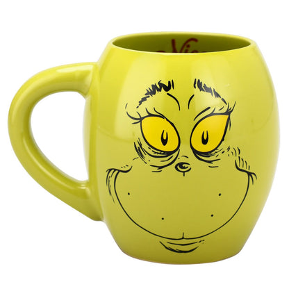 Dr. Seuss The Grinch Naughty or Nice 18 oz. Ceramic Mug official product gallery view 5
