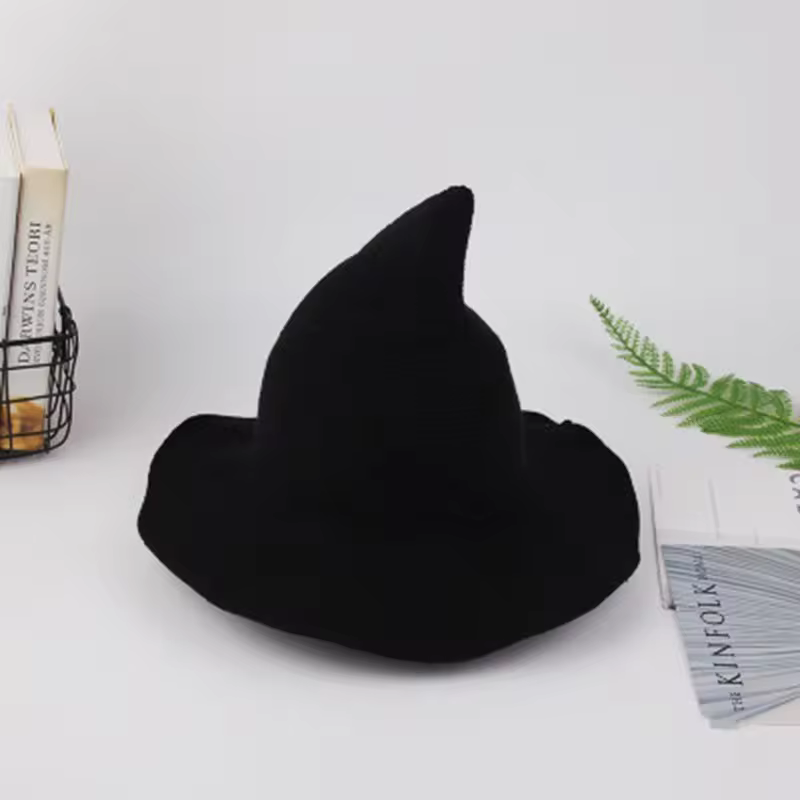 Knitted Witch Hat