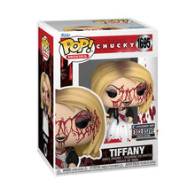 Load image into Gallery viewer, Bride of Chucky Tiffany Bloody Funko Pop! Vinyl Figure #1695 - Entertainment Earth Exclusive
