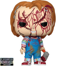 Load image into Gallery viewer, Bride of Chucky Chucky Bloody Funko Pop! Vinyl Figure #1694 - Entertainment Earth Exclusive
