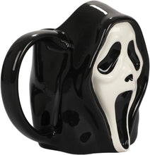 Load image into Gallery viewer, Ghost Face Sculpted Ceramic 16oz. Mug
