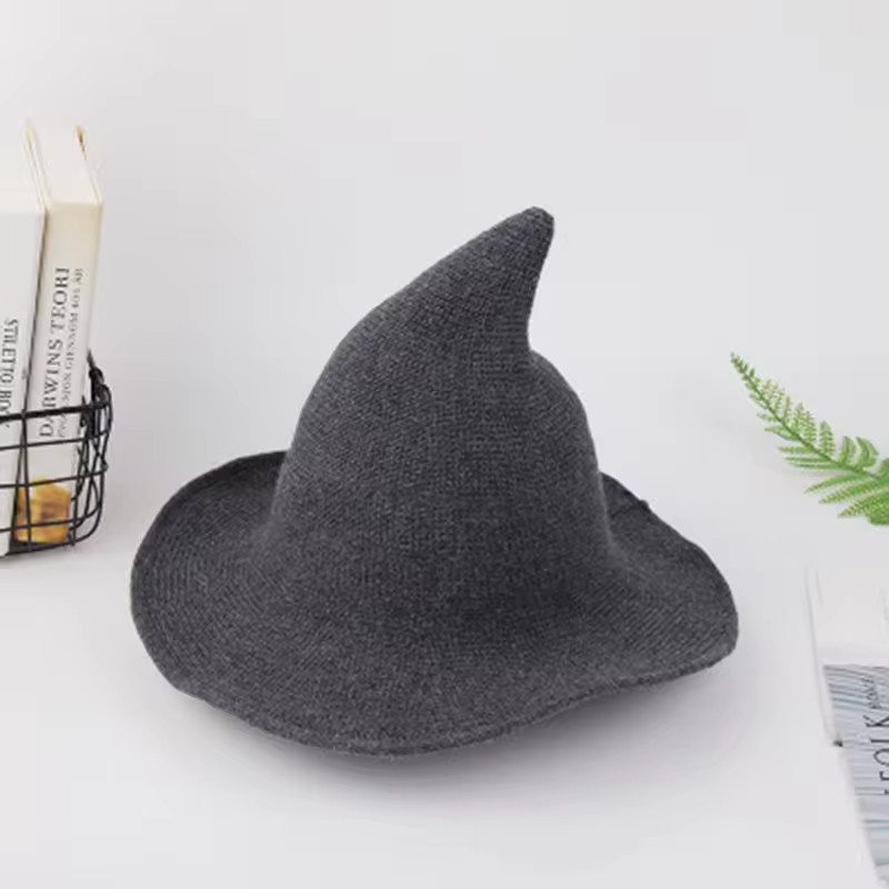 Knitted Witch Hat