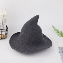 Load image into Gallery viewer, Knitted Witch Hat
