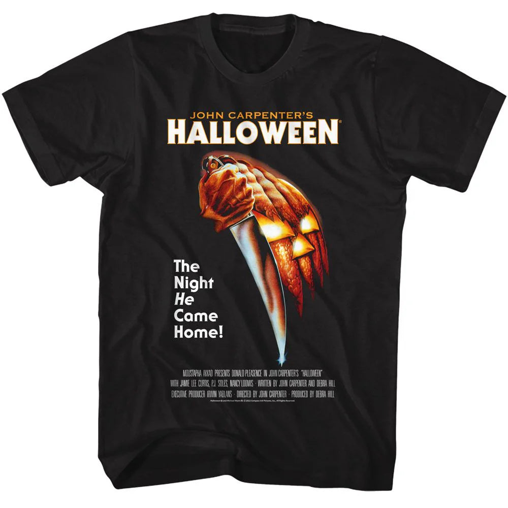 Halloween Movie Poster Black T-shirt