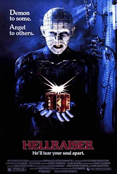 Hellraiser He'll Tear Your Soul Apart movie poster