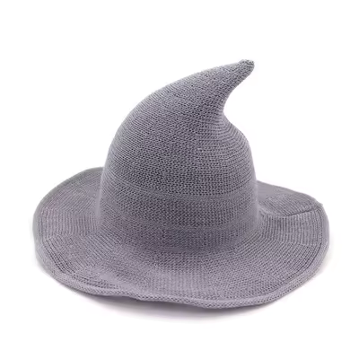 Knitted Witch Hat