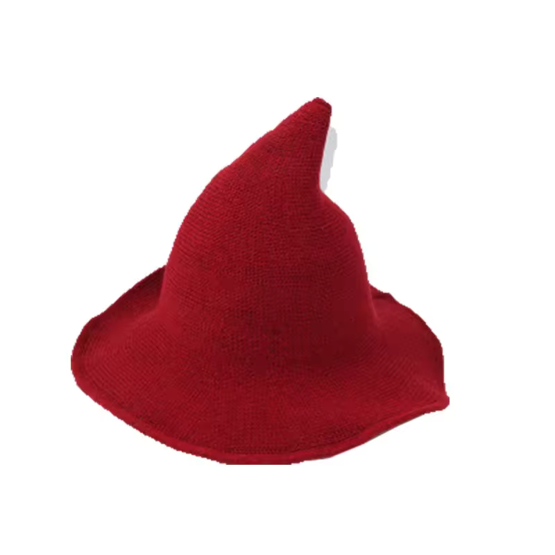 Knitted Witch Hat