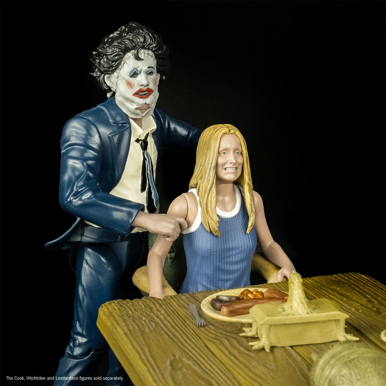 The Texas Chainsaw Massacre 5-Inch Action Figure and Dinner Scene Playset official product gallery view 3