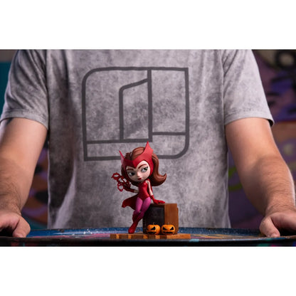 WandaVision Wanda Halloween Version MiniCo Vinyl Figure, alternate view 7