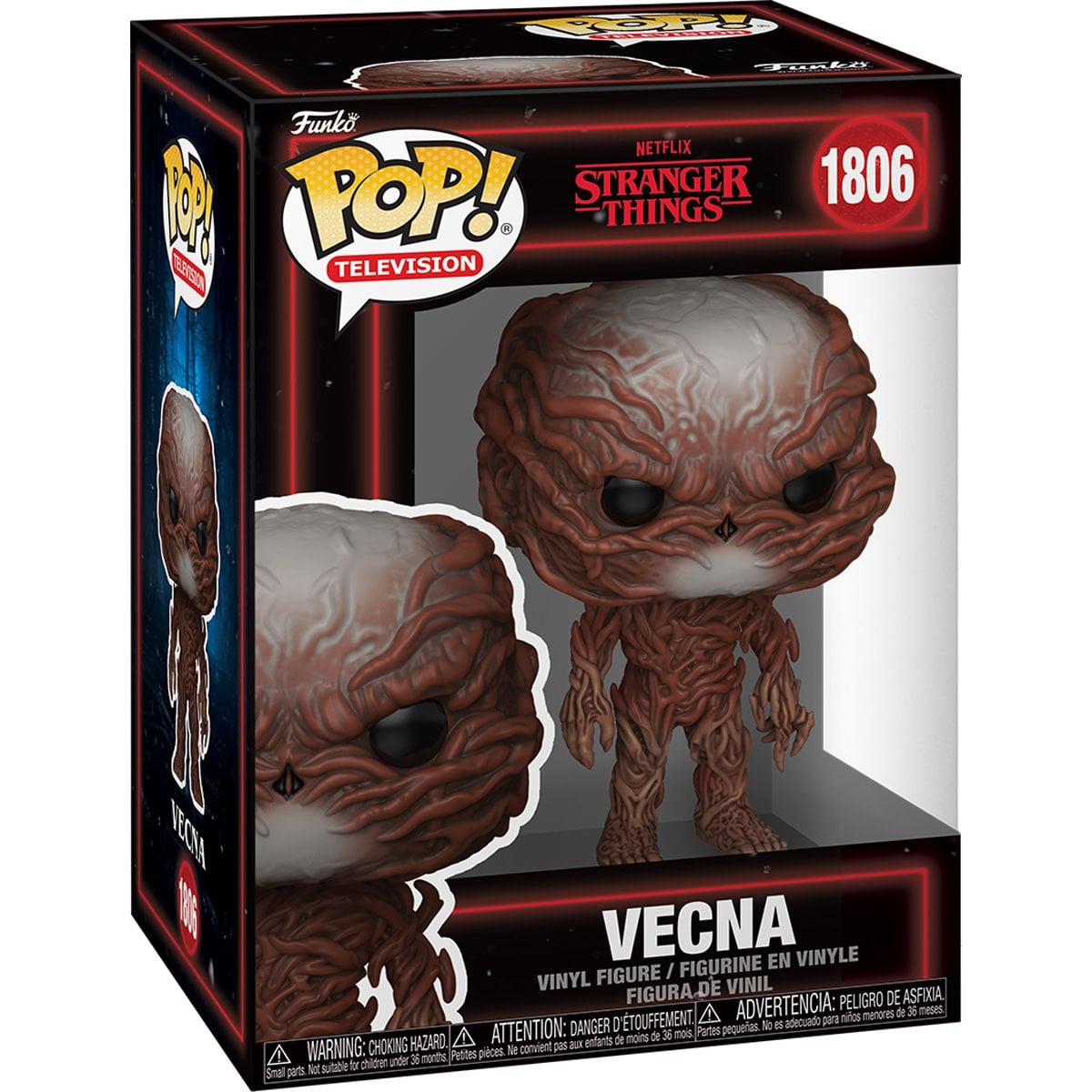 Stranger Things Season 5 Vecna Wave 2 Funko Pop! Vinyl Figure #1806 official alternate product view