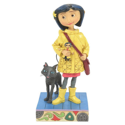 Coraline in Yellow Raincoat by Jim Shore Statue primary product image