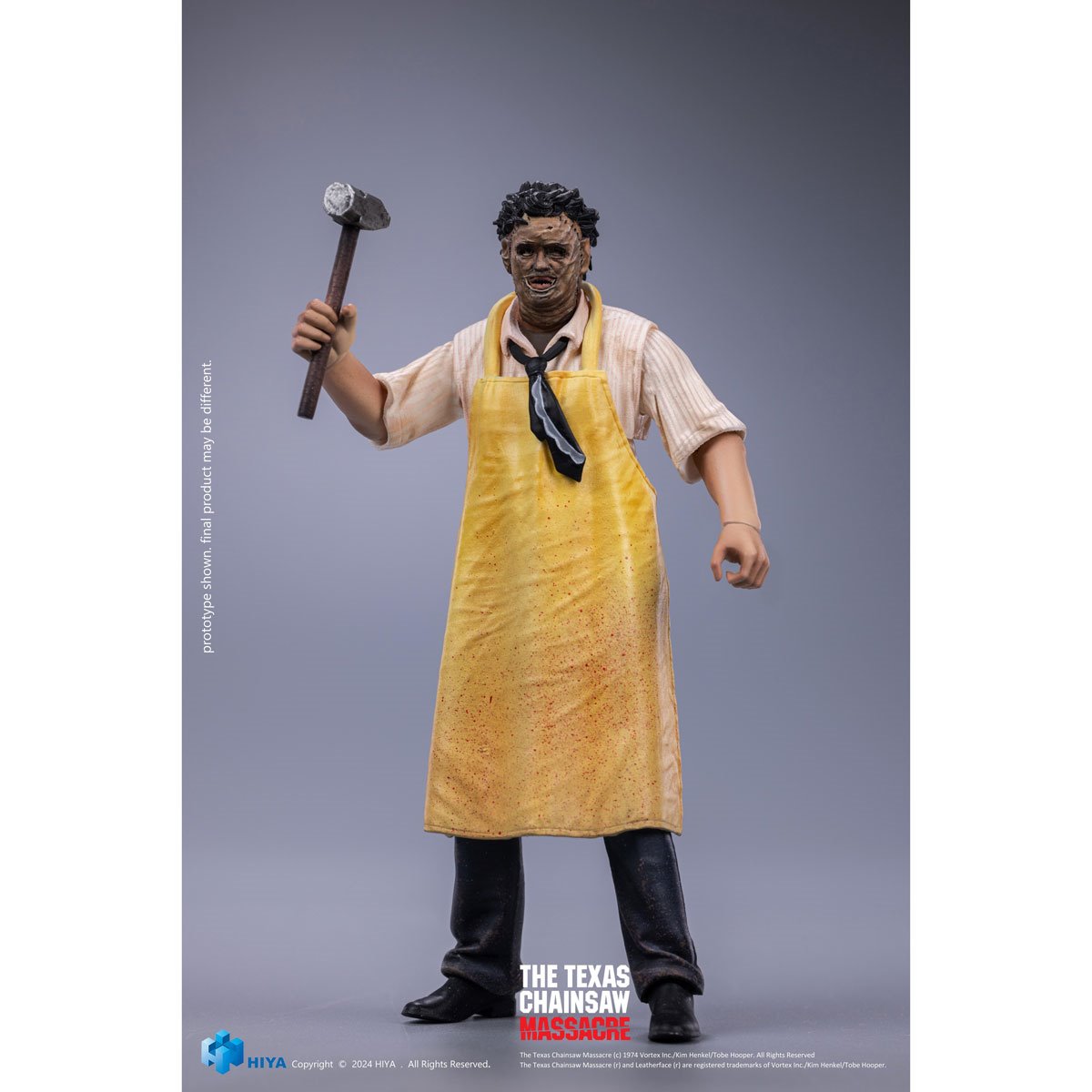 Texas Chainsaw Massacre 1974 Leatherface Mask Standard Ver. Exquisite Mini 1:18 Scale Action Figure official product gallery view 3