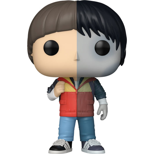Stranger Things Split Will Byers Funko Pop! Vinyl Figure #1909 front view, half normal and half gray-toned